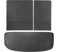 Tapis de coffre VEVOR Tapis de coffre compatible avec Hyundai Palisade 2020-2024, tapis de coffre pour SUV, protection de coffre en TPE/protection de siège arrière de rechange noir (1 pc.)