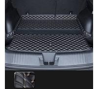 Tapis de Coffre Voiture Accessoires Cuir écologique pour Tapis Sol Beige pour Haval Dargo 2021-2023(1)