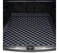 Tapis De Coffre Voiture Cuir pour Sport 2018-2021, ArrièRe Cargaison Doublure Anti-Rayures Protecteur Protection Cargo Coussin Accessoires, Black and Blue