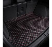 Tapis de Coffre Voiture pour Audi A3 Sportback 8V 2013-2020 (Without Net on Left Side), Cuir Étanche Anti-salissures Antidérapant IntéRieur Accessoire Voiture Protection Coussin,A Black-Red