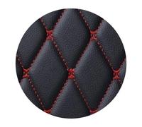 Tapis de coffre voiture Pour BMW Pour Série 3 Pour G28 Tapis De Coffre En Cuir PU Imperméable(Black red)