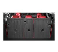 Tapis de coffre voiture Pour BMW X3 G45 2025 + Doublures De Coffre De Voiture Couverture De Siège Arrière Tapis TPE Imperméable Anti-résistant Protecteur(Back cushion)