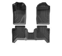 Tapis de Coffre Voiture pour Ford pour Ranger 2024 2025 Version Américaine avec Lit 1,5 M Et 159,6 Cm Protection Coffre Conduite À Gauche Tapis Sol en TPE(3pcs LHD)