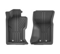 Tapis de Coffre Voiture pour Mazda pour MX-5 pour Miata pour Roadster 2016-2024 Doublure Coffre Protection Gouvernail Gauche Tapis Sol Voiture en TPE 3D(First Row LHD 2pcs)