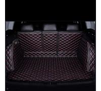 Tapis De Coffre Voiture pour Renault Clio 2001-2013,Antidérapant Anti Rayures EntièRement Entouré Tapis De Coffre Voiture Intérieurs Tapis, D/Black Red