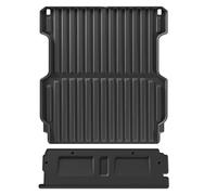 Tapis de Coffre Voiture pour Ridgeline 2017-2024 Doublure Coffre Protection Plateau Inodore Accessoires Tapis Sol Voiture 3D en TPE(Pad 2PCS)