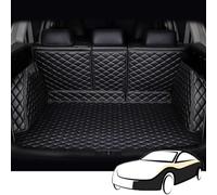 Tapis de Coffre Voiture pour Seat Tarraco 7-Seater 2019-2024, Protection Coffre Voiture à Couverture Complète, ImperméAble Antirayures,A Black