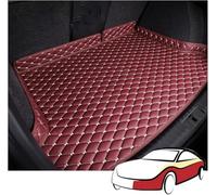 Tapis de Coffre Voiture pour Skoda Kamiq Monte Carlo (AB 2023) 2024 2025 2026, Antidérapant Anti-Salissures Coffre Tapis Protection Coussin Accessoires Intérieurs,D Red