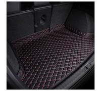 Tapis de Coffre Voiture pour Smart EQ fortwo 2020, Cuir Housse de Protection de Coffre Anti Rayures Antidérapant Toutes Saisons Intérieur Accessoires,Black Red