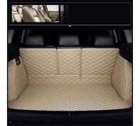 Tapis De Coffre Voiture pour Volvo XC90 XC-90 2016-2020 2021 2022 2023 2024 2025, Cuir Couverture Complète Protection Coffre Accessoires,G/Beige