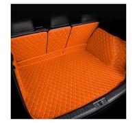 Tapis De Coffre Voiture Pour Xpeng G9 2022 2023 2024 5 Places, Accessoires De Voiture Tapis De Coffre Arrière En Cuir Tapis Sol Pour Coffre(Orange-1)
