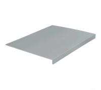 Tapis de comptoir de cuisine en silicone résistant à la chaleur et facile à nettoyer, 71 x 50 cm, pour un usage quotidien (gris)