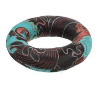 Tapis de Contemplation Chantant, Support Rond en Tissu Antidérapant | Structure Creuse Légère, Surface à Texture Fine, Absorbe les Vibrations, pour Bols Chantants et Bureaux