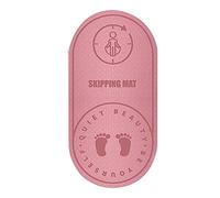 Tapis de corde à sauter Syfinee pour protection des genoux Absorption des impacts Mat de saut durable avec texture antidérapante pour entraînement intérieur à domicile
