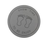 Tapis de corde à sauter - Tapis de saut silencieux, sol coussiné d', base aérobique adhérente | Système de couche d'amortissement d'énergie en mousse dense, de plate-forme d'entraînement