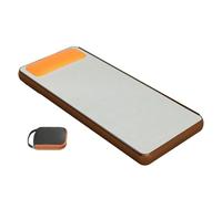 Tapis de couchage auto-gonflant pour camping - Tapis de couchage pour camping de 15,2 cm d'épaisseur | Coussin portable pliable avec pompe intégrée pour camion, tente extérieure, plage, voiture, SUV