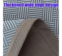 Tapis De Couchage D'été avec Taie d'oreiller Tissu Rafraîchissant Conception Sangle Antidérapante Lavable en Machine for La Maison Bureau Dortoir Ajustement Idéal Dormeurs Chauds(Brown,180x200cm)
