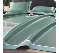 Tapis de couchage d'été en rotin glacé, drap de lit rafraîchissant pour temps chaud, solution de sommeil lavable pour la maison et l'école