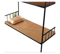 Tapis de couchage d'été - Ensemble de matelas en bambou rafraîchissant pour la maison, tapis de lit en rotin lisse, literie de voyage légère, literie d'été respirante (couleur : B taille : 1 x 1,95 m)