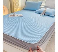 Tapis De Couchage D'éTé Pliable, Drap D'éTé Respirant pour Lit Deux Places