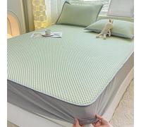 Tapis De Couchage D'éTé Pliable, Drap D'éTé Respirant pour Lit Deux Places