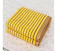 Tapis de couchage d'été pliable en bambou carbonisé, tapis de sol en bambou pour mahjong, tapis de couchage idéal pour la maison, l'école ou le dortoir.