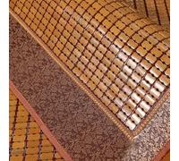 Tapis de couchage d'été pliable en bambou pour la maison et le dortoir, matelas de mahjong gazéifié, literie respirante et rafraîchissante, idéal pour dormir et voyager en été