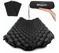 Tapis de Couchage Gonflable - POWERLIX - Ultra léger - 74.8 x 22.8 inches - Nylon 75D - Noir