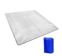 Tapis de Couchage | Isolant en Aluminium renforcé - Accessoires de randonnée et Camping | Randonnée Bivouac Chasse Aventure Plage Pique-Nique Voyage Road Trip