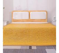 Tapis de couchage pliable en bambou, drap de lit rafraîchissant double face pour la maison, l'école et le dortoir