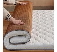 Tapis de couchage pliable en rotin, futon japonais, matelas Shiki, taille double, pour chaise longue, lit d'appoint, canapé de camping