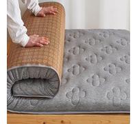 Tapis de couchage pliable en rotin, futon japonais, matelas Shiki, taille double, pour chaise longue, lit d'appoint, canapé de camping