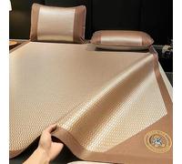 Tapis de couchage pliable et rafraîchissant, design respirant double face en soie glacée pour le confort par temps chaud et le refroidissement du lit