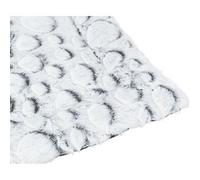 Tapis de couchage pour chien Trixie Mila Peluche Blanc/Gris
