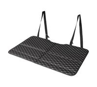 Tapis de couchage pour siège arrière de voiture - 133 x 78 cm - Lit de voyage pliable en cuir, stable, facile à entretenir, installation rapide | Matelas de siège arrière pour voyages, camping, sieste