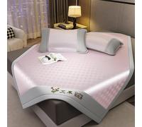 Tapis de couchage rafraîchissant avec taie d'oreiller, tapis de lit en absinthe naturelle, tapis pliable pour la maison, les voyages et le dortoir