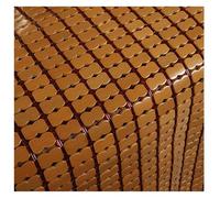 Tapis de couchage rafraîchissant en bambou - 80 x 190 cm - Surmatelas en rotin respirant pour temps chaud - Solution de sommeil d'été légère - Respectueux de l'environnement