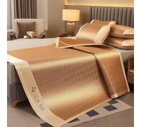 Tapis de couchage rafraîchissant en bambou, pliable, double face, pour chambre à coucher