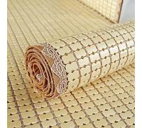 Tapis de couchage rafraîchissant, pliable et respirant pour l'été, tapis de jeu Mahjong, surface lisse et douce pour lit simple/double et canapé (80 x 210 cm)