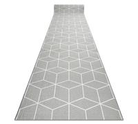 TAPIS DE COULOIR antidérapant CUBE la gomme gris 80 cm 80x480 cm
