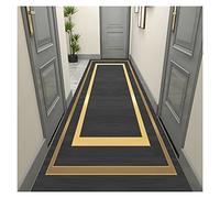 Tapis de couloir antidérapant pour couloir, tapis de couloir long personnalisable, tapis d'escalier découpable, plusieurs 2 couleurs, idéal pour les aires de jeu, 90 x 500 cm (couleur : B)