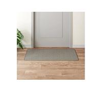 vidaXL Tapis de couloir aspect sisal argenté 50x100 cm 355794 Argent