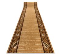 TAPIS DE COULOIR BCF FELIKS vieil or 140 cm 140x630 cm