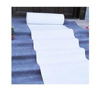 Tapis de couloir blanc pour mariage, 70 g/m², épais, essentiel, décoration de fête de Noël, église, allée, accessoire élégant, décoration pour événements spéciaux