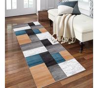 Tapis de couloir de cuisine antidérapant - Lavable - Pour salon, chambre à coucher, entrée - Durable - Design fin - Antidérapant - Pour décoration d'intérieur - 70 x 300 cm