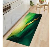 Tapis de Couloir Doux 60 x 120 cm, Tapis de Passage Poil Ras Texture De Marbre - Antidérapant Coureur Entree Interieur Decoratif Ligne Abstrait Croquis Dessin À La Plume pour Entrée Cuisine et Chambre