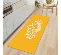 Tapis de Couloir Doux 80 x 120 cm, Tapis de Passage Poil Ras Minimalisme - Antidérapant Coureur Entree Interieur Long Decoratif Plume Rayure Luxe Abstrait Aile pour Entrée Cuisine et Chambre