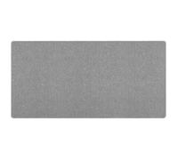 vidaXL Tapis couloir Gris clair 100 x 200 cm – 100% polypropylène, antidérapant, moderne