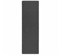 vidaXL Tapis de couloir Gris foncé 100 x 250 cm – 100% polypropylène antidérapant