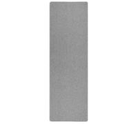 Tapis de couloir en polypropylène - vidaXL - 80x500 cm - Gris clair - Antidérapant - Lavable en machine